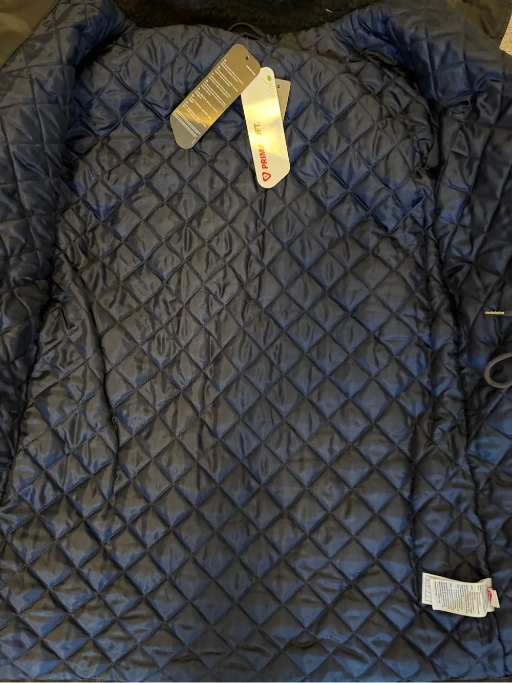 🆕 J.Crew Perfect Winter Parka Style H2222 sz XXS Black and tan faux fur
